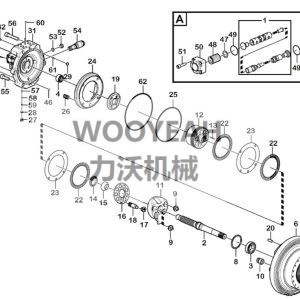 14725516 TRAVEL MOTOR FOR VOLVO EC460 EC480 EXCAVATOR