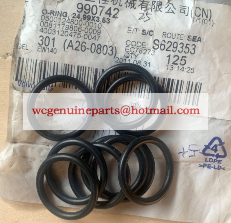 990742(948699) O-RING FOR VOLVO EXCAVATOR